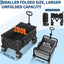 Carro plegable 280L 460lb ruedas todo terreno utilitario