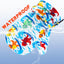 Manoplas impermeables con forro polar para niños de 3M-5T
