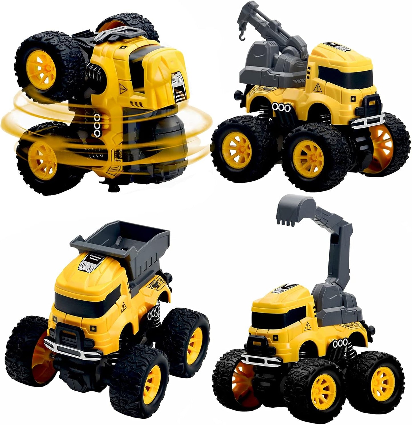 Camión construcción Push and Go 4en1 para niños