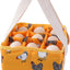 Cesta recolección huevos niños 9 bolsas acolchadas seguro
