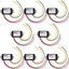 Convertidor 12v a 5v 3a 15w coche 8 Pzas