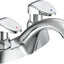 Grifo baño comercial 2 manijas cromado 86T1153