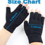4 Pzas Guantes Invierno Sin Dedos para Mujer y Adolescente