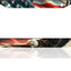 Marco matrícula bandera EE.UU. acero inox para autos