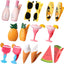 16 Clips Toalla Playa Soportes Plástico Decorativos