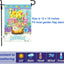 Set 12 banderas jardín doble cara 12x18"