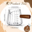 Vaso Espresso 6oz con Asa Taza Medidora Transparente