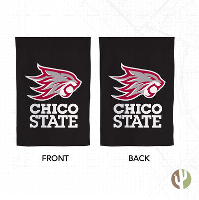 Bandera CSU Chico Wildcats 12x20" poliéster
