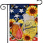 Bandera jardín 12x18pulg doble cara decorativa arpillera