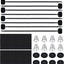 2 Set 40 Pzas Kit Montaje Ventilador Coche Radiador