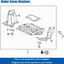 20 Pzas Clip Protección Salpicaduras Honda Fit HR-V 15-22