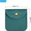 Bolsas terciopelo suave 3x3" con botón 20 pzas azul lago
