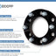 Espaciadores ruedas 1.5" para Jeep S5x4.5 4uds