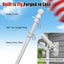Mástil bandera exterior acero inox 5ft sin enredos