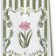 Toallas cocina florales hortensias rosas salvia blanco 16x24pulg