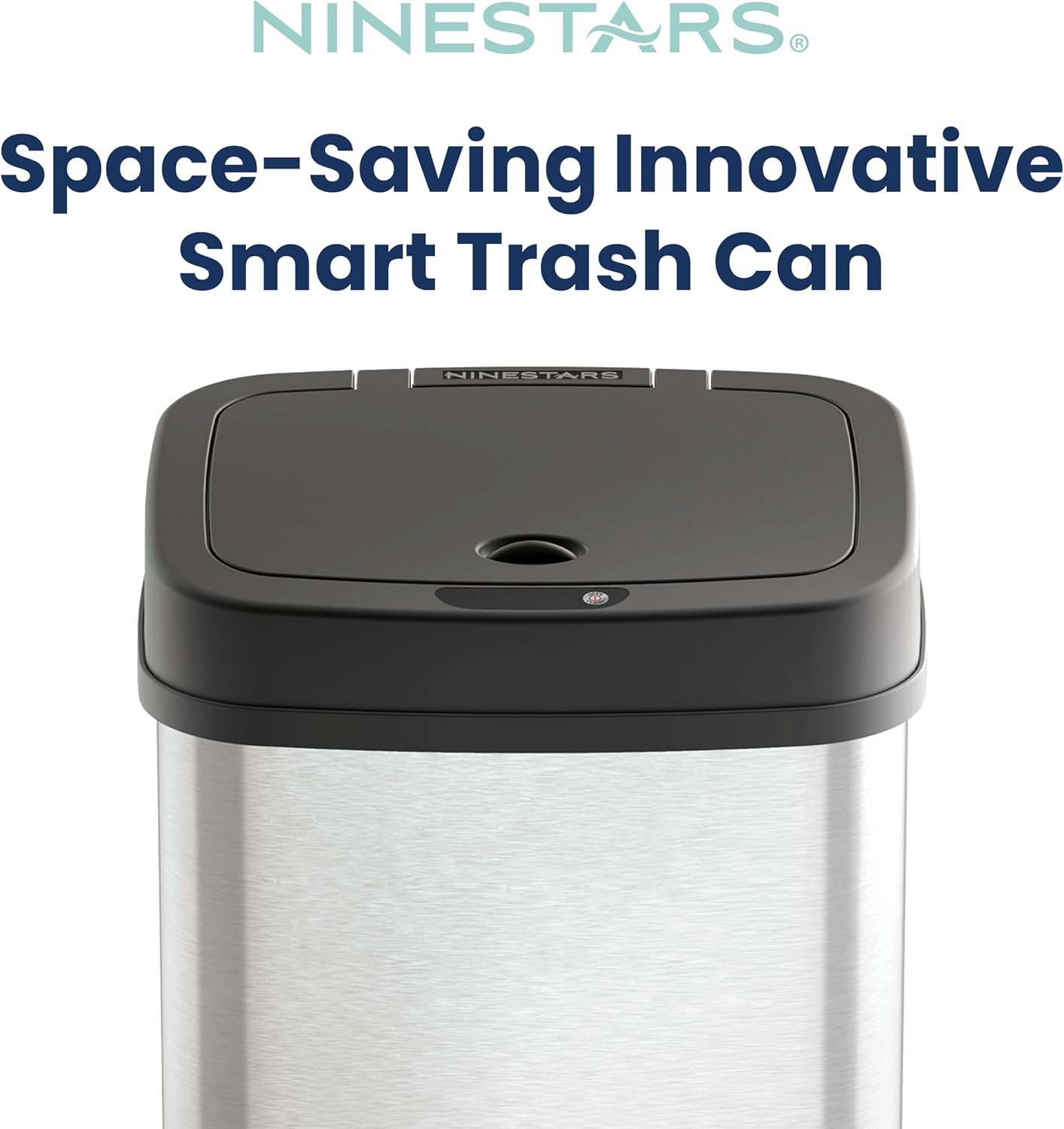 Cubo basura automático sensor infrarrojo 12l acero inox