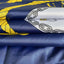 Emblema doble cara Bandera Marina EE.UU. 4x6ft color vivo 220D
