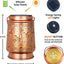 Faroles solares impermeables decorativos de metal