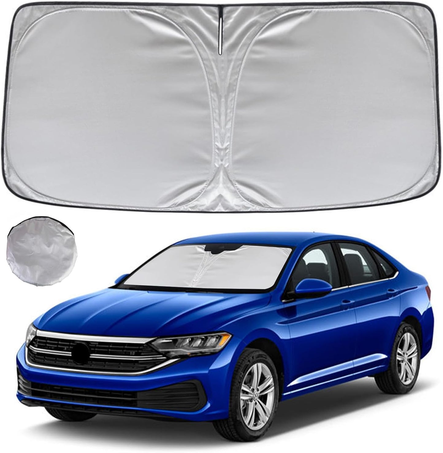 Parasol parabrisas VW Jetta 19-26 plegable