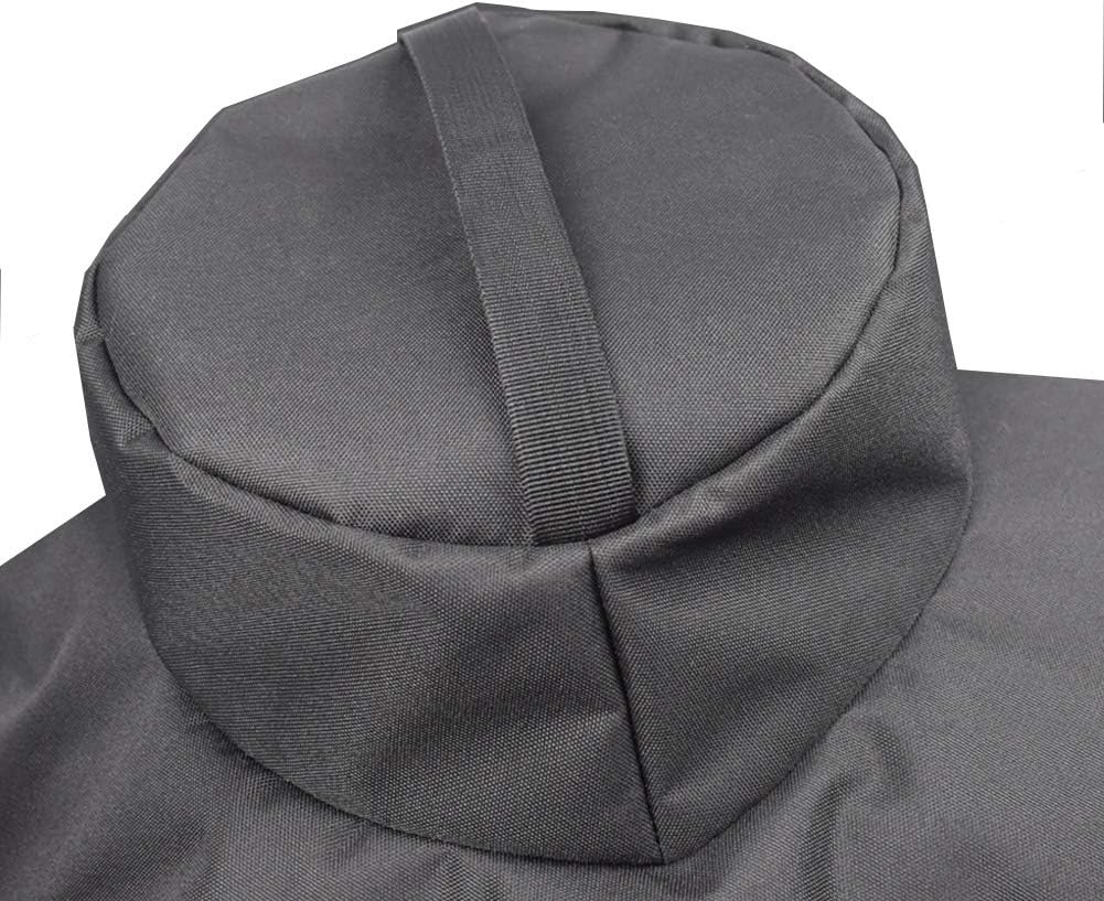 Funda huevo grande cerámica Kamado 60x27x31pulg resistente
