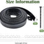 Borde jardín 60ft x 2pulg 54 picos negro