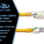 Cable extensión 25 pies impermeable exterior con tierra