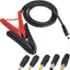Cable pinzas cocodrilo 12-24v 15a con 5 adaptadores