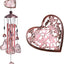 Campanillas de viento corazón decoración hogar jardín