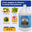 Fertilizante líquido pescado algas 2-3-1 1gal para plantas