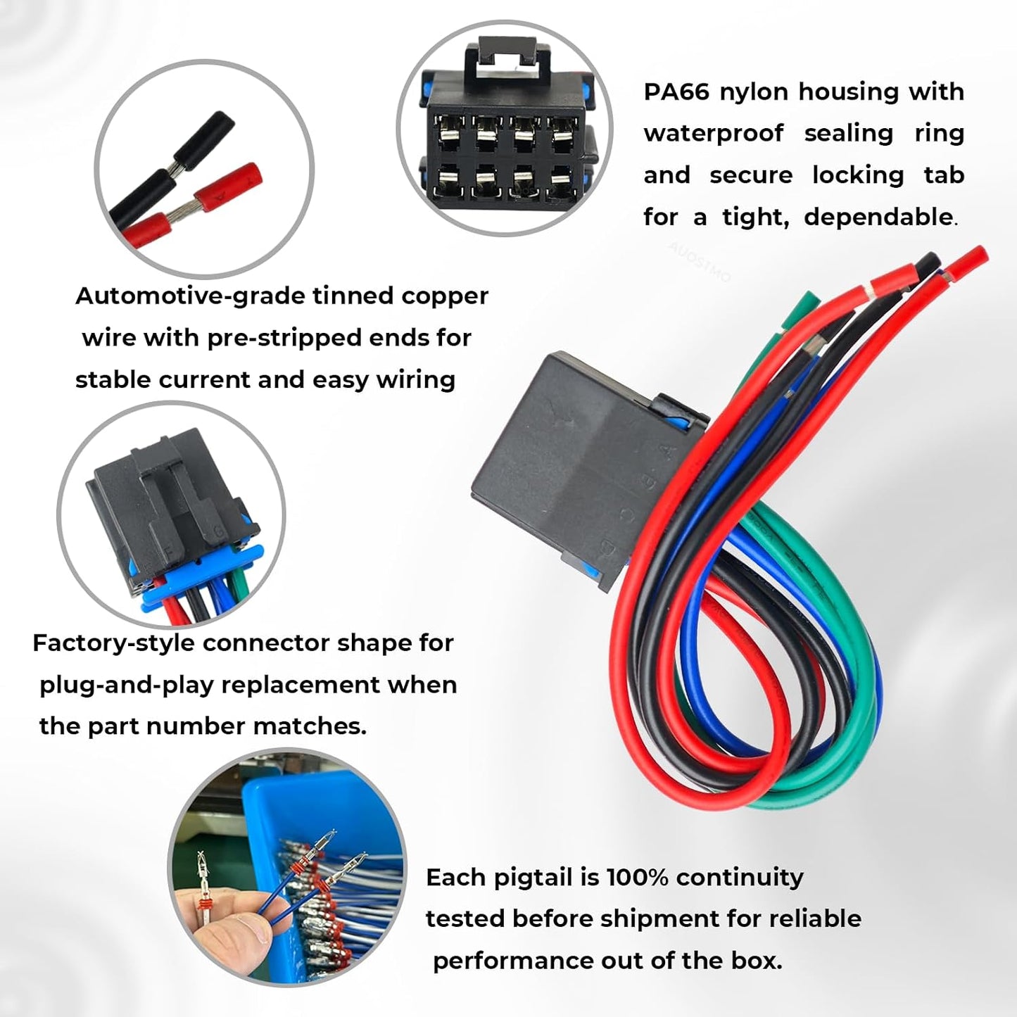 Conector interruptor ventilador HVAC comp Chevy Tahoe 95-02