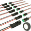 Kit conectores DT 2 pines 600V impermeables auto