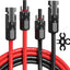 Cable extensión solar 60ft cobre estañado con conector
