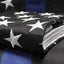Bandera 3x5ft poliéster estrellas bordadas rayas cosidas