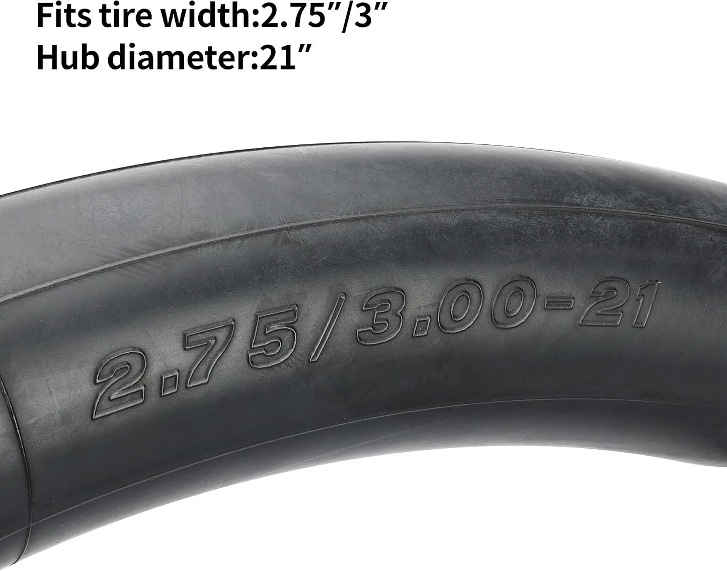 2 Tubos Interior Motocicleta 2.75-21 TR4 Goma Resistente