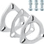 Kit brida escape acero inox 63.5mm con pernos y junta