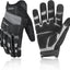 Guantes trabajo tactil para hombre con puños reforzados