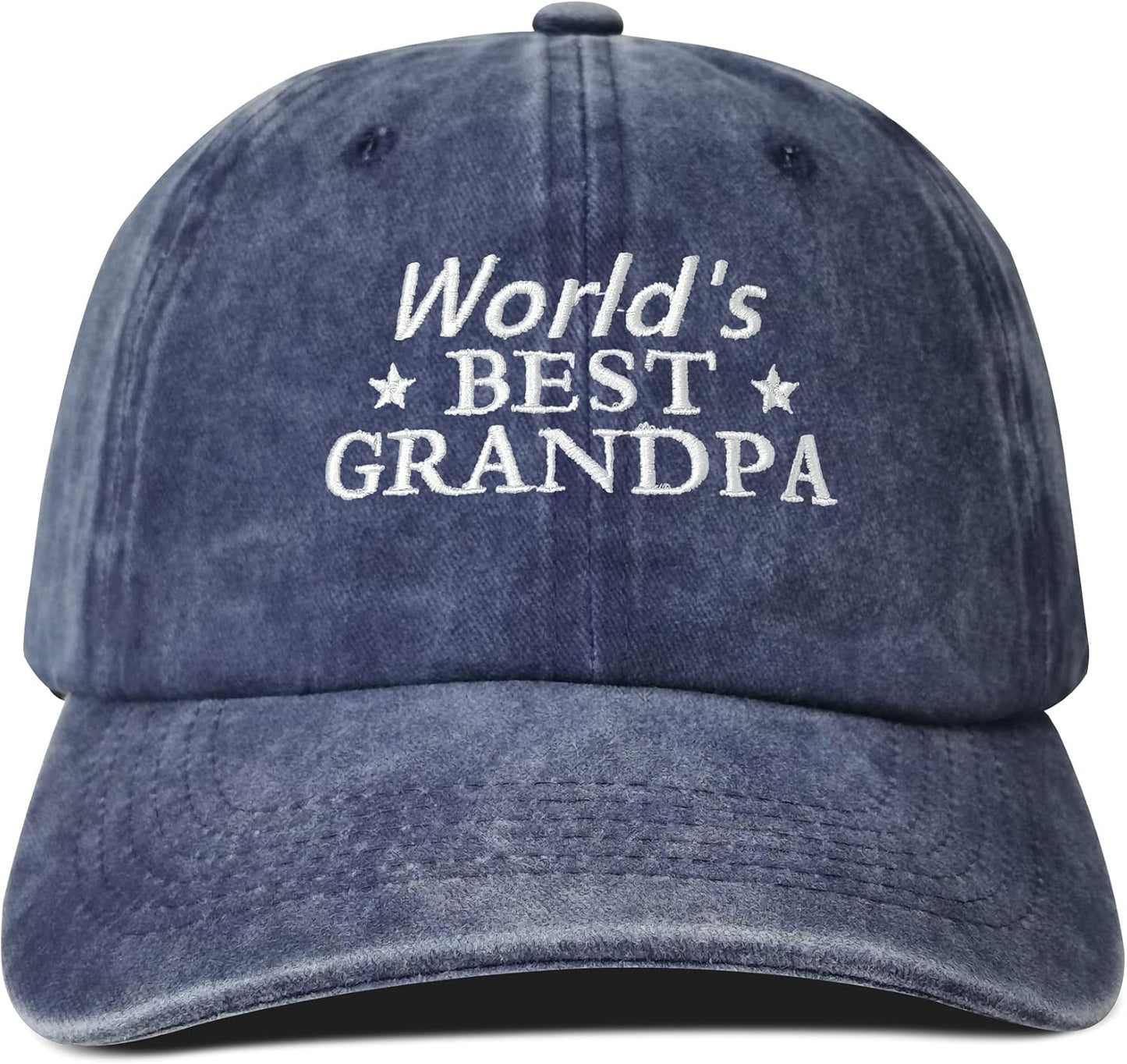 Sombrero bordado del mejor abuelo