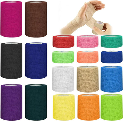 18 Pzas Cinta Autoadhesiva para Heridas Colorida