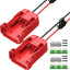 Adaptador batería 18V para ruedas eléctricas RC con fusibles