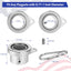 Set 2 anillos bandera aluminio con rodamientos 0.71-1.00