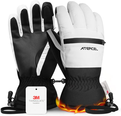 Guantes esquí impermeables thinsulate 3M pantalla táctil