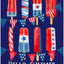 Bandera patriótica para exteriores 28x40"