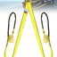Correa remolque V 2" x6ft 5400lb anillo D ganchos presión