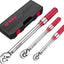 Llave dinamométrica ajustable 1/4 3/8 1/2" 20-240"lb