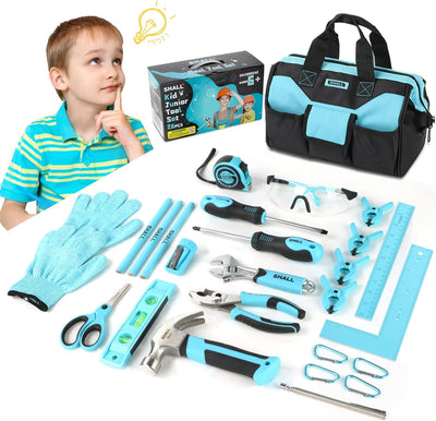 Set 26 Pzas Herramientas Niños con Bolsa 30cm Certificado