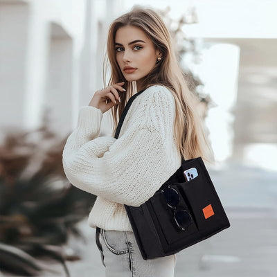 Bolso Canvas Crossbody Grande para Mujer con Laptop