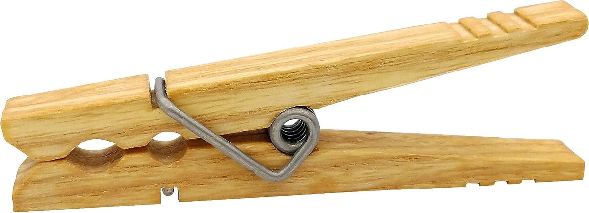 20 Pinzas Madera Dura Fabricada EE.UU.