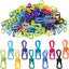 50 Clips Colores Aleatorios para Sellado Alimentos y Manualidades