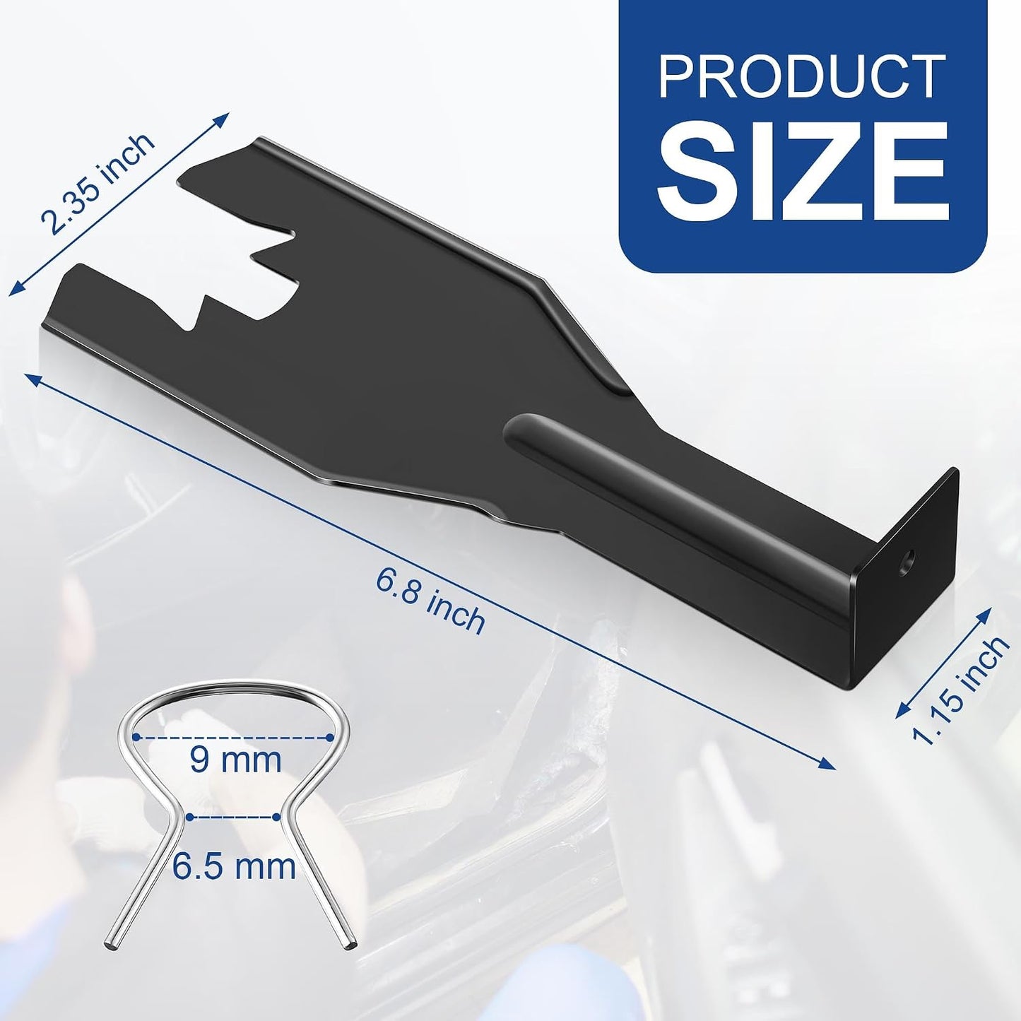 Kit herramientas extracción manija ventana coche 76951 76980