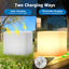 Cubo luz LED 12pulg control remoto RGB para niños hogar